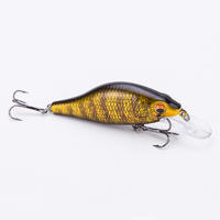 FISHING LURE 3.5INCH CRANKBAIT HARD BAIT WITH ROUND DIVING LIP - YH11B