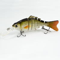 FISHING LURE BEST SWIMMING ACTION 4.8INCH 7 JOINTED SWIM BAIT - YL02-M