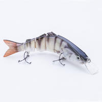 FISHING LURE 5INCH 5 JOINTED SWIM BAIT - YL06A-M