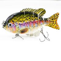 FISHING LURE 4INCH 3.2INCH 2.2INCH JOINTED TILAPIA SWIM BAIT - YL10C-Y