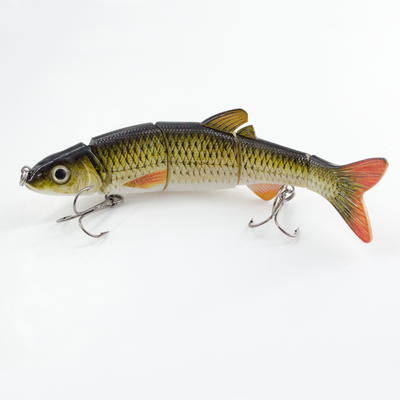 FISHING LURE 6.5INCH 5 JOINTED MUSKY LURE SWIM BAIT - YL12B