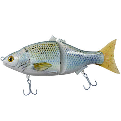 FISHING LURE WHOLESALE BAIT 6INCH 2 JOINTED SOFT TAIL SWIM BAIT  - YL16-S