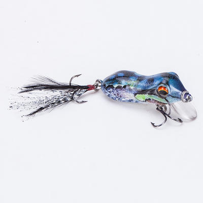 FISHING LURE 1.9INCH NATURAL COLOR FROG HARD BAIT - YR03A
