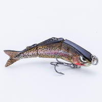 Factory wholesale mini multi jointed swim bait saltwater fishing lure---YL03A