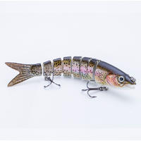 Factory 5.4 inch trout fishing lures trout swim bait for bass----YL05C