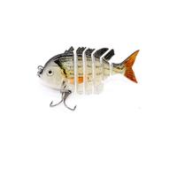 Factory tilapia multi 6 jointed lures life-like fishing lures --- YL10A