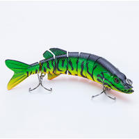 Factory handmade best quality 7inch 59g  pike fishing lure swim bait ---YL15E
