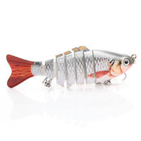 10cm 15.5g  7 Sections Fishing Lures